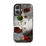 Afternoon Tea - iPhone 16 Case, Elite Mirror Dark (MagSafe) / Gold