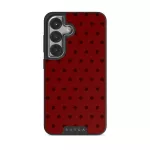 Red Velvet - Samsung Galaxy S25 Plus Case, Elite Dark (Magnetic) / Silver