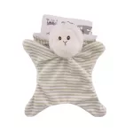 Toy Blanket - 95007 - MILUŚ - SHEEP with STRIPES- size 25 cm