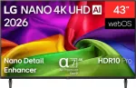 Televizorius LG 43NU800B6LC LED 43" Smart