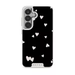Love Notes - Samsung Galaxy S25 Case, Elite Light (Magnetic) / Silver