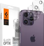 Spigen Glass tR Optik 2 Pack, crystal clear - iPhone 15 Pro/15 Pro Max/iPhone 14 Pro/14 Pro Max