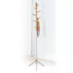 Coat rack FOREST 44x49xH166cm, white