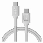 Cable USB-C-USB-C PowerFlex 100W silicone 1.2m white
