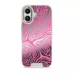 Pink Shores - iPhone 17 Case, Elite Mirror Light (MagSafe) / Silver