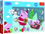 TREFL PEPPA Dėlionė &bdquo;Kalėdos&ldquo;, 100 det.