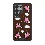Cloud Hopping - Samsung Galaxy S25 Ultra Case, Elite Dark (Magnetic) / Gunmetal