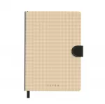 Linen - Notebook, A5 (14.8 x 21cm) / Dotted