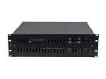 Fiber Optic Patch Panel 48XSC Duplex / 48XLC Quad Rack 19 inches 3U black + accesoories