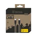 Tactical Smooth Thread USB-C/USB-C Cable 0.3m / black