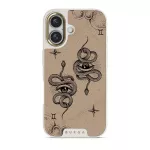 Gemini - iPhone 16 Case, Elite Light (MagSafe) / Gold / Beige