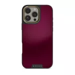 Dark Cherry - iPhone 16 Pro Case, Elite Dark (MagSafe) / Gold
