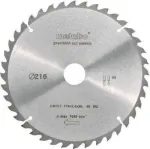 Pjovimo juosta 216x2,4/1,8x30 mm, z40, WZ, -5&deg;, &bdquo;Classic&ldquo;