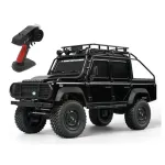 Nuotoliniu būdu valdomas visureigis Land Rover Defender 110, 4WD, 1:18, 2,4 GHz, juodas, RC0762 CY