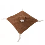 Žaislinė antklodė &ndash; 95052 &ndash; MILUŚ &ndash; ME&Scaron;KUTIS &ndash; RUDAS &ndash; dydis 25 cm