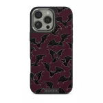 Midnight Visitor - iPhone 16 Pro Case, Elite Dark (MagSafe) / Silver