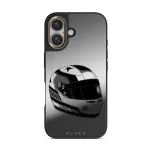 Pit Stop - iPhone 16 Case, Elite Mirror Dark (MagSafe) / Gold