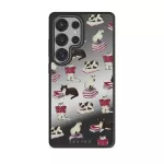 Curious Cat - Samsung Galaxy S25 Ultra Case, Elite Mirror Dark (Magnetic) / Gunmetal