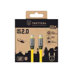 Tactical Fat Man 2.0 USB-C/USB-C Cable 1m / yellow