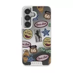 Open Late - Samsung Galaxy S25 Case, Elite Mirror Light (Magnetic) / Silver