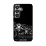 Apex - Samsung Galaxy S25 Plus Case, Elite Dark (Magnetic) / Silver