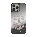 All-Fire - iPhone 16 Pro Max Case, Elite Mirror Dark (MagSafe) / Silver