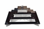 Tribune display unit, 47x47 cm, 4 steps