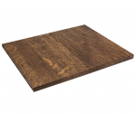 Plate GN 1/2, oak, stained, brown, Mesos