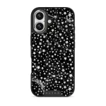 Starry Night - Stars iPhone 17 Case, Elite Dark (MagSafe) / Silver