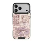 Fully Booked - iPhone 17 Pro Max Case, Elite Dark (MagSafe) / Silver