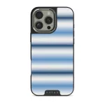 White Noise - iPhone 16 Pro Max Case, Elite Dark (MagSafe) / Silver