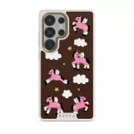 Cloud Hopping - Samsung Galaxy S25 Ultra Case, Elite Light (Magnetic) / Gold