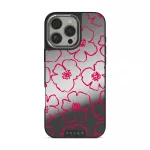 Flower Girl - iPhone 16 Pro Max Case, Elite Mirror Dark (MagSafe) / Silver