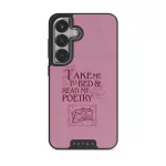 Read Me - Samsung Galaxy S25 Plus Case, Elite Dark (Magnetic) / Silver