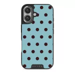 Aqua Mocha - iPhone 16 Plus Case, Elite Dark (MagSafe) / Silver