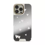 Love Notes - iPhone 16 Pro Case, Elite Mirror Light (MagSafe) / Gold