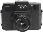 Juostinis Fotoaparatas - B.I.G. Holga 120N Black 60 mm f/8 120 Juosta 6 &times; 6 cm/6 &times; 4,5 cm