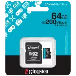 Canvas Go! Plus MicroSDXC 64 GB Class 10 SDCG4/64GB (pažeista pakuotė)