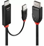 Lindy kabelis LINDY HDMI į DisplayPort adapteris, 2 m