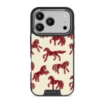 Mustang - iPhone 17 Pro Case, Elite Dark (MagSafe) / Silver