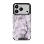 Black Currant - iPhone 17 Pro Case, Elite Dark (MagSafe) / Silver