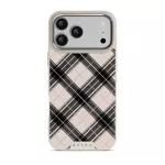 Plaid Please - iPhone 17 Pro Max Case, Elite Light (MagSafe) / Silver