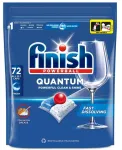 Indaplovių kapsulės FINISH Powerball Quantum Regular All in 1, 72 vnt.