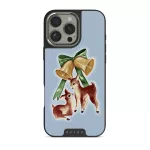 Baby Rudolph - iPhone 16 Pro Case, Elite Dark (MagSafe) / Silver