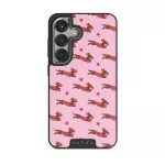 Hot Dog - Samsung Galaxy S25 Plus Case, Elite Dark (Magnetic) / Silver
