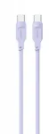 SJ567USB03 USB-C 100W 1.2m Purple