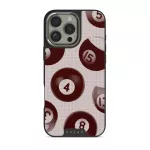 Cue - iPhone 16 Pro Max Case, Elite Dark (MagSafe) / Silver