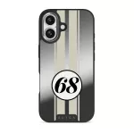 Classic Racing - iPhone 17 Case, Elite Mirror Dark (MagSafe) / Gunmetal