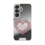 On My TBR - Samsung Galaxy S25 Case, Elite Mirror Light (Magnetic) / Gold