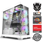 INTOP Ryzen 5 7500F 64GB DDR5 1TB SSD M.2 NVME RX9060XT 16GB no-OS